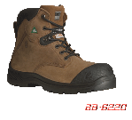 Big Bill BB6220 6'' Safety Boots Brown Crazy Horse Leather
