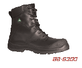 Big Bill BB6300 8" Safety Boots Black Full Grain Leather