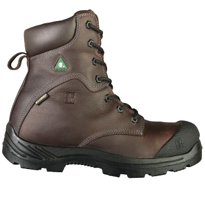 Big Bill BB6320 8" Safety Boots Brown Crazy Horse Leather