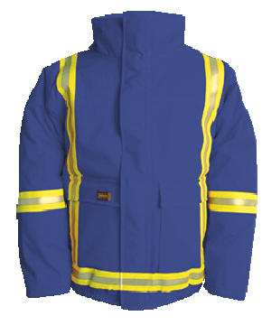 Big Bill V405N5 Nomex IIIA Insulated Bomber Jacket with 9587 Reflective Tape