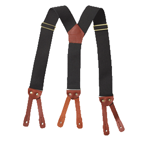 Big Bill Button Suspenders